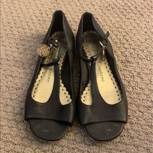 Juicy Couture Mary Jane style flats